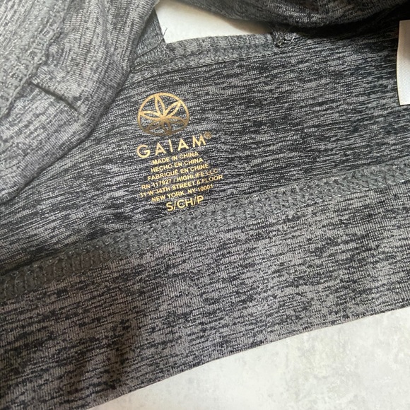 Gaiam heather gray sports bra - Picture 4 of 4